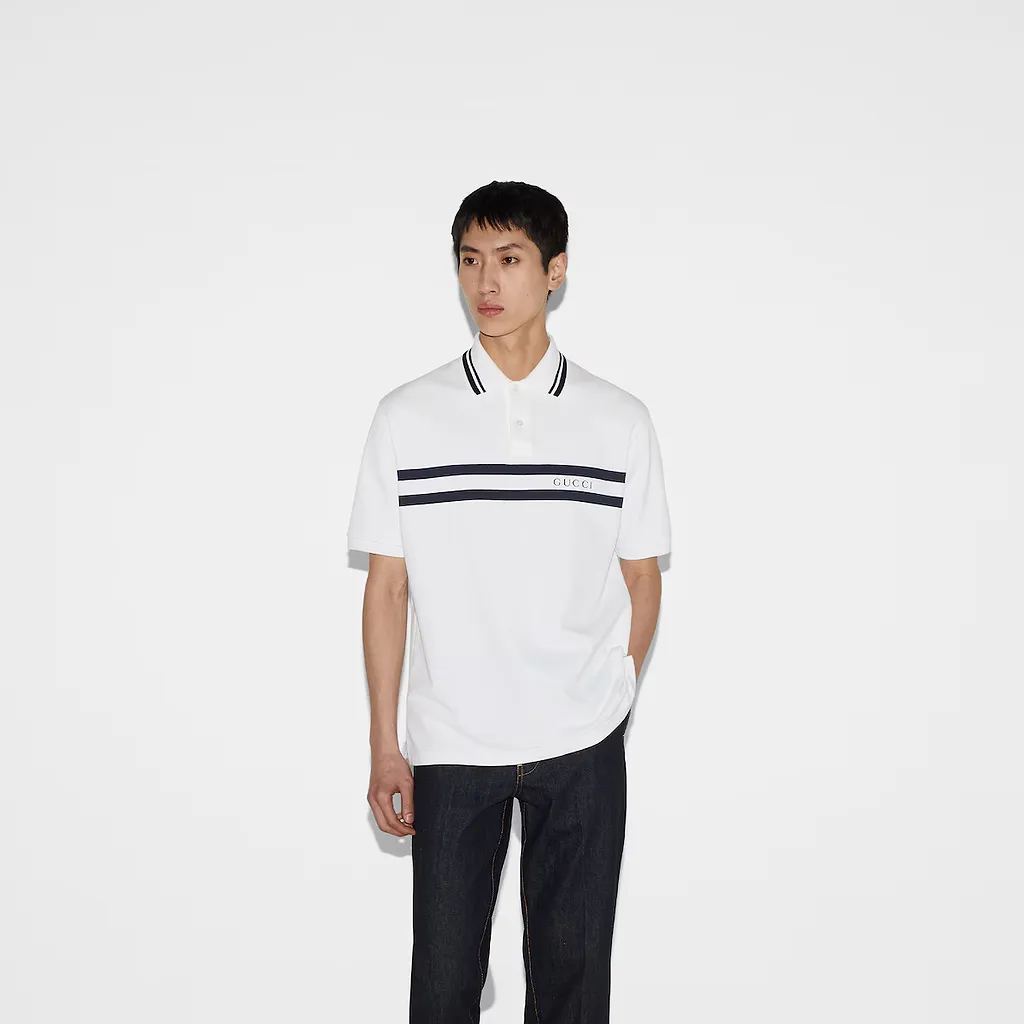 Cotton Piquet Polo Shirt
