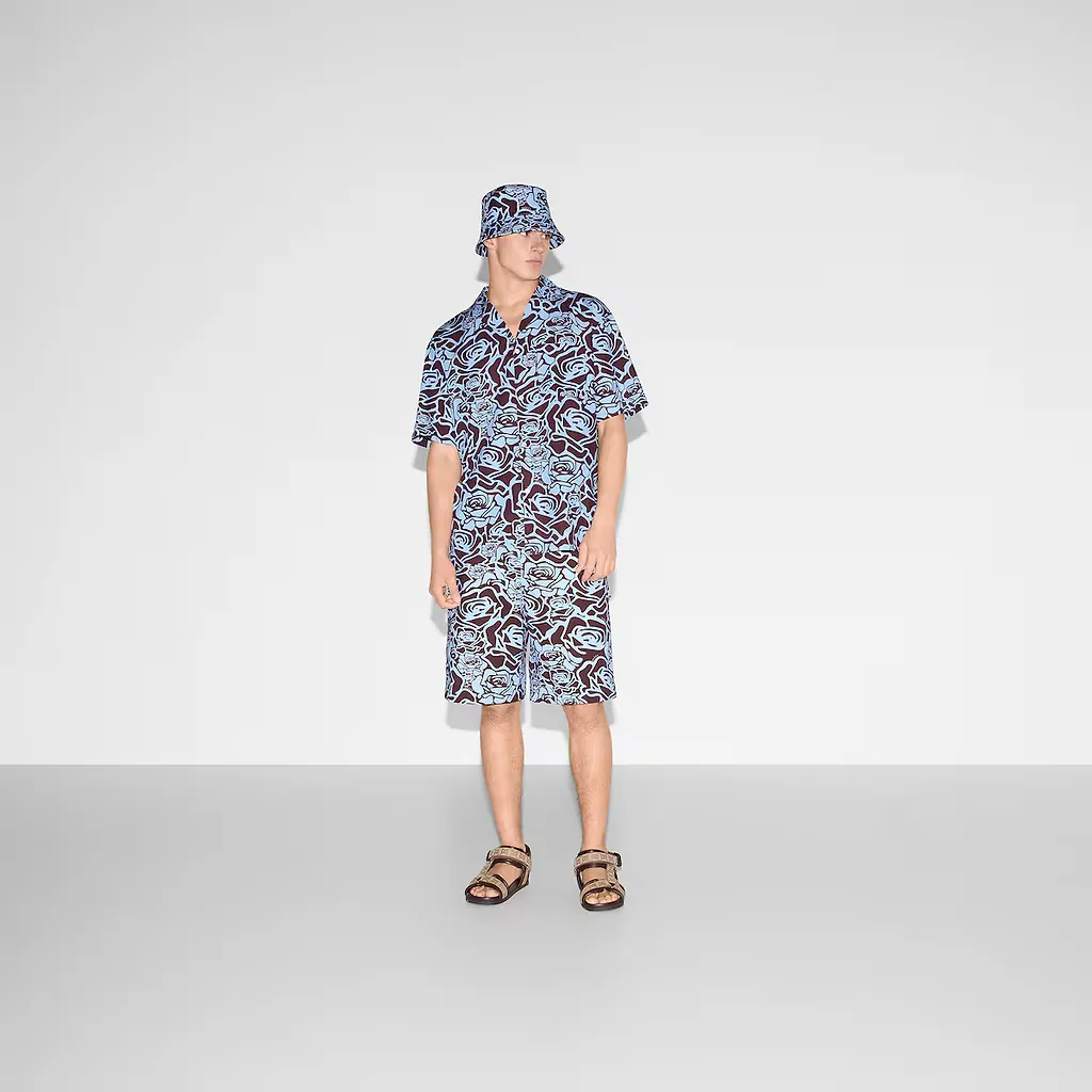 Regular Fit Printed Cotton Shirt