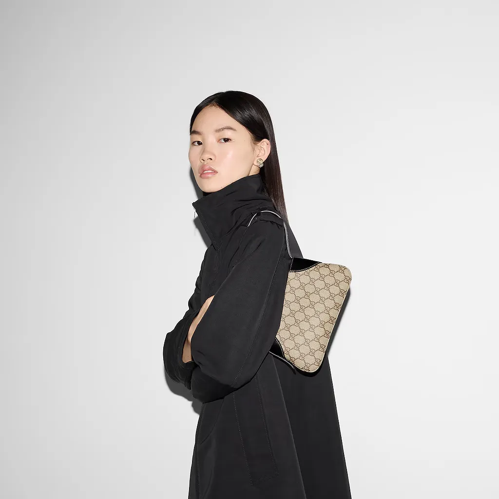 Gg Emblem Small Shoulder Bag