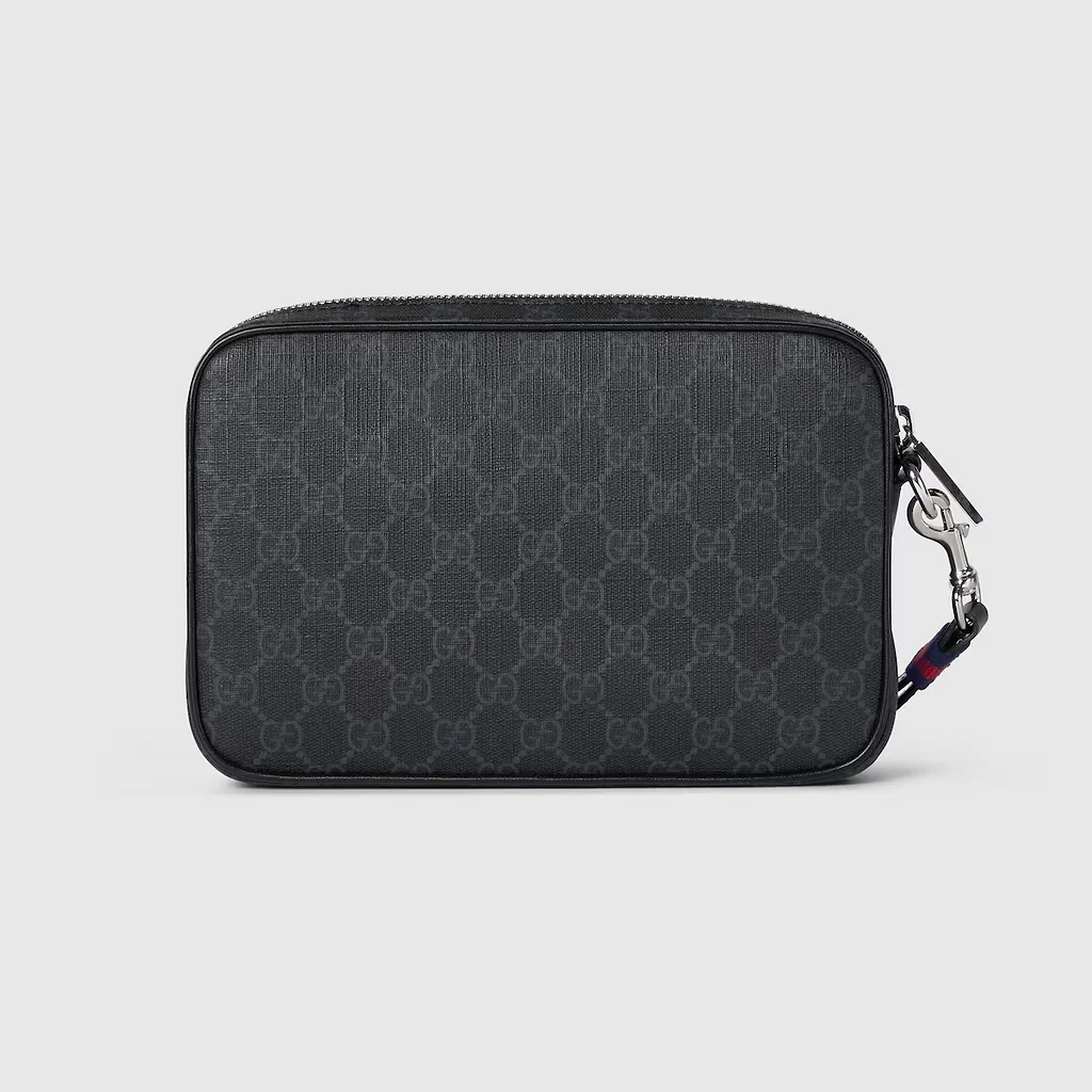 Gg Black Small Pouch