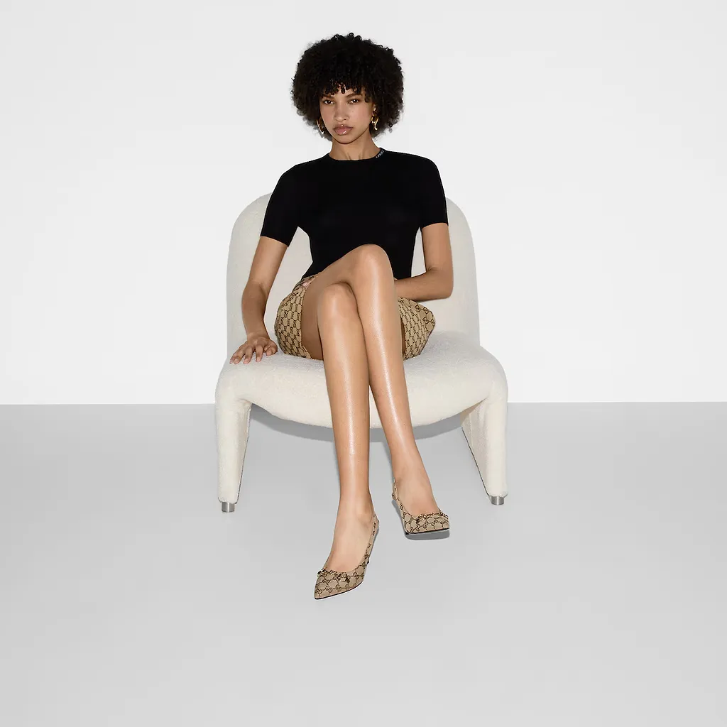 Slingback Pump With Horsebit