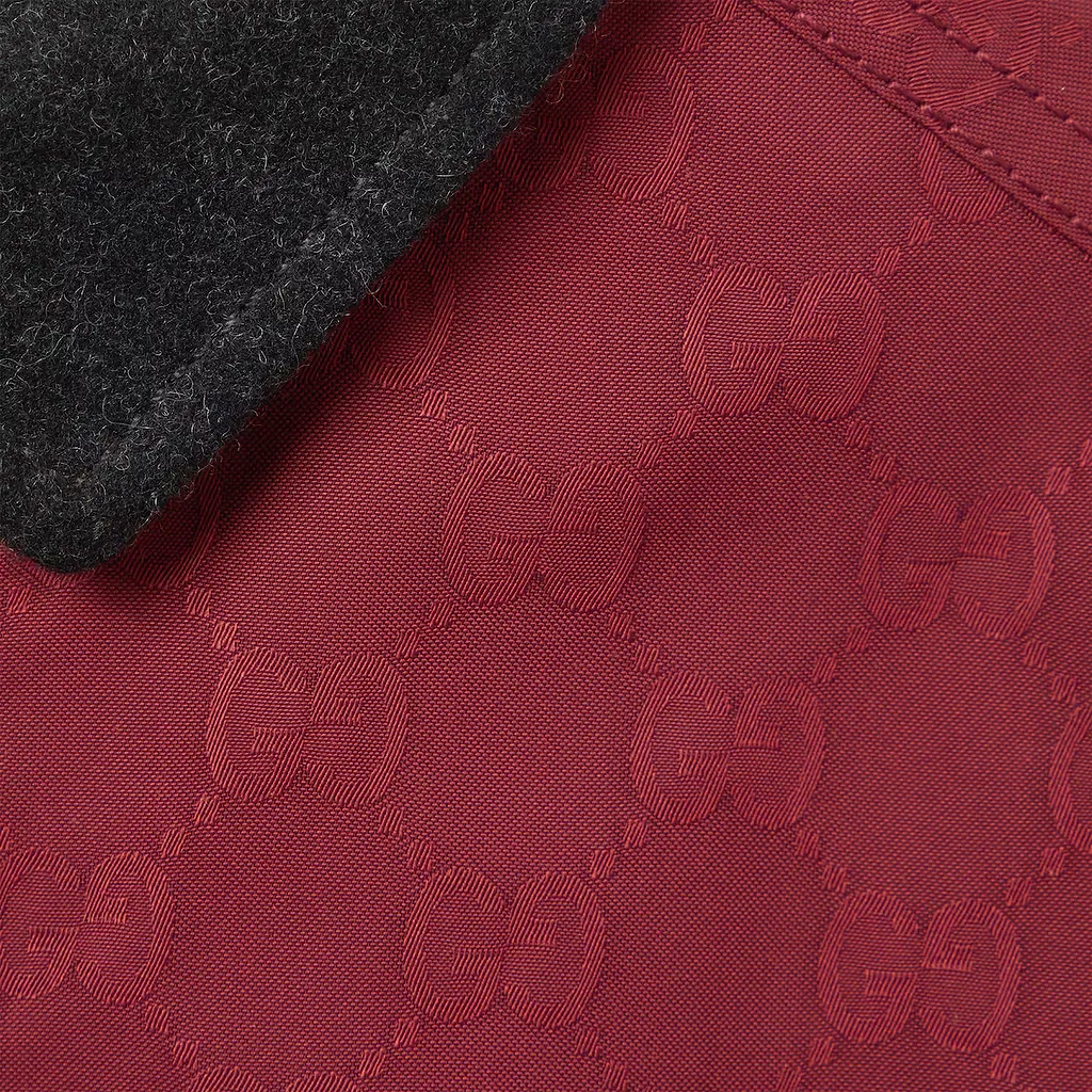Children's Gg Twill Nylon Jacket