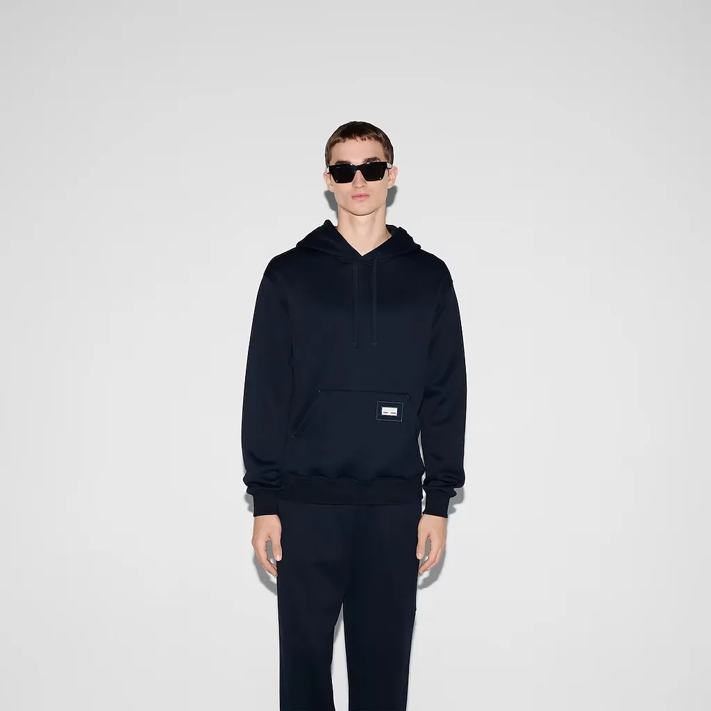 Technical Nylon Jersey Sweatshirt