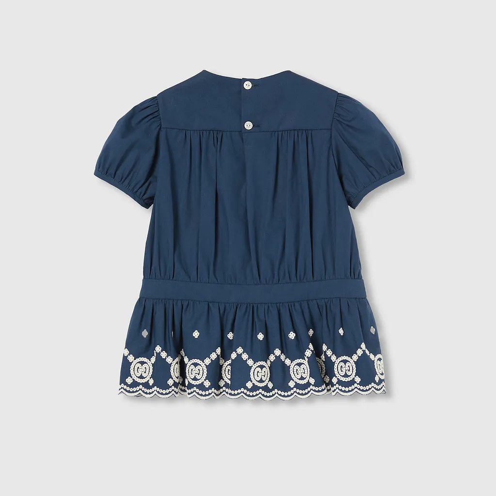 Baby Embroidered Cotton Dress
