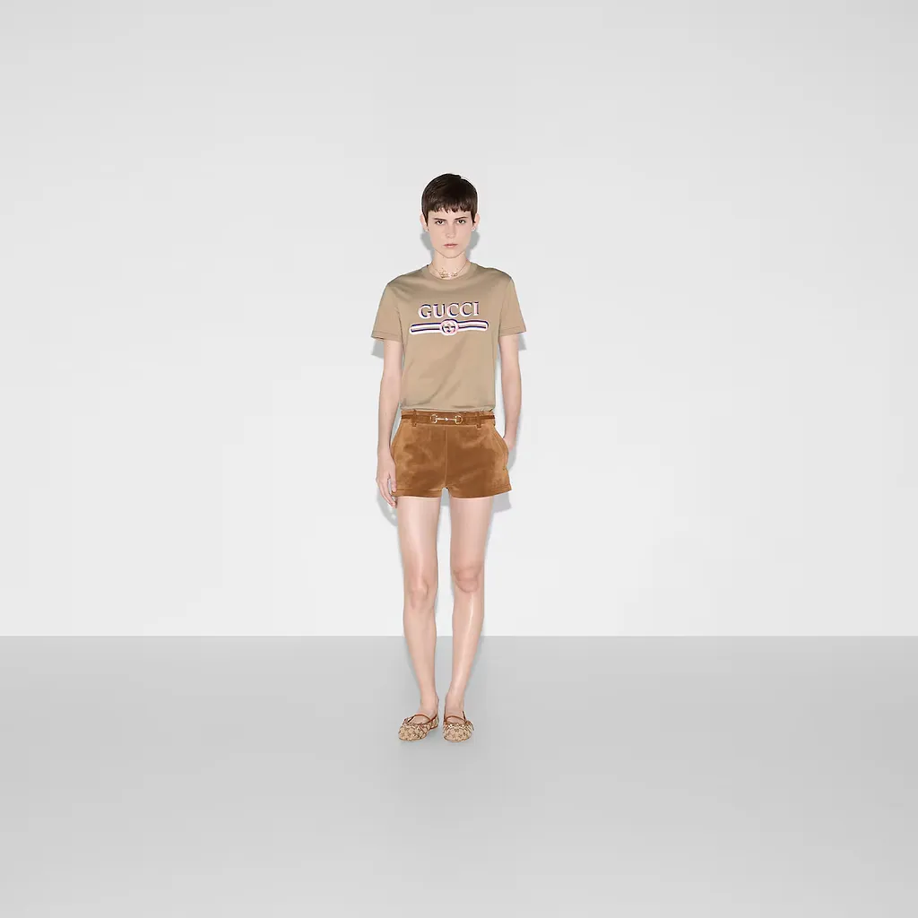 Printed Cotton Jersey T-Shirt