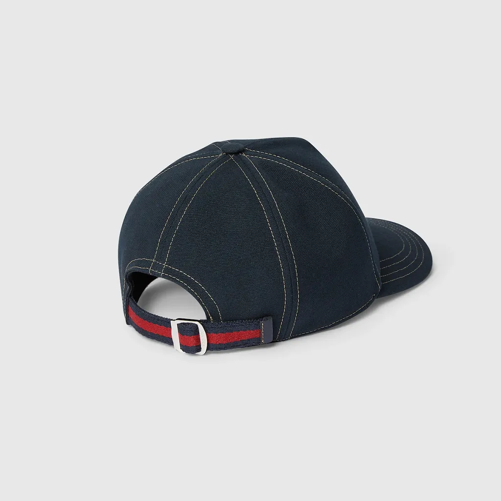 Printed Cotton Canvas Baseball Hat
