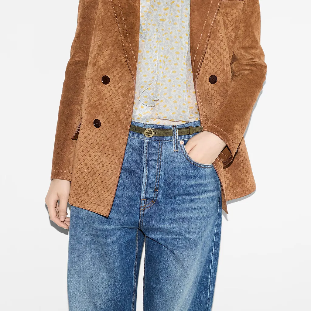 Gucci Blondie Thin Belt