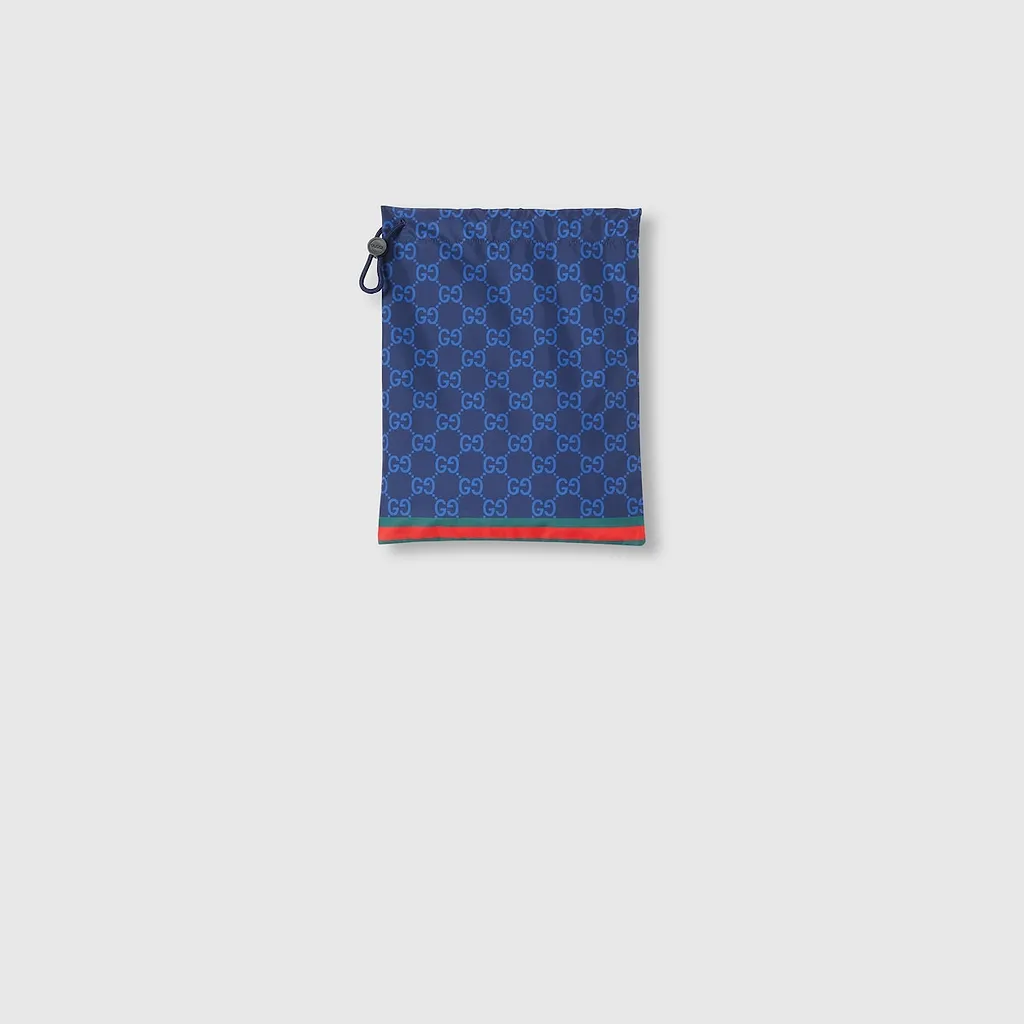 Printed Poplin Tech Swim Shorts