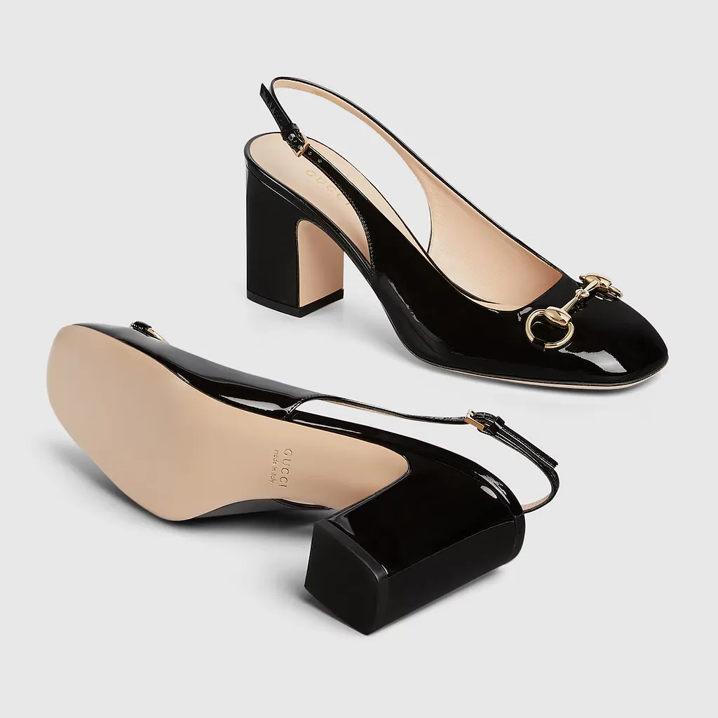 Horsebit Slingback