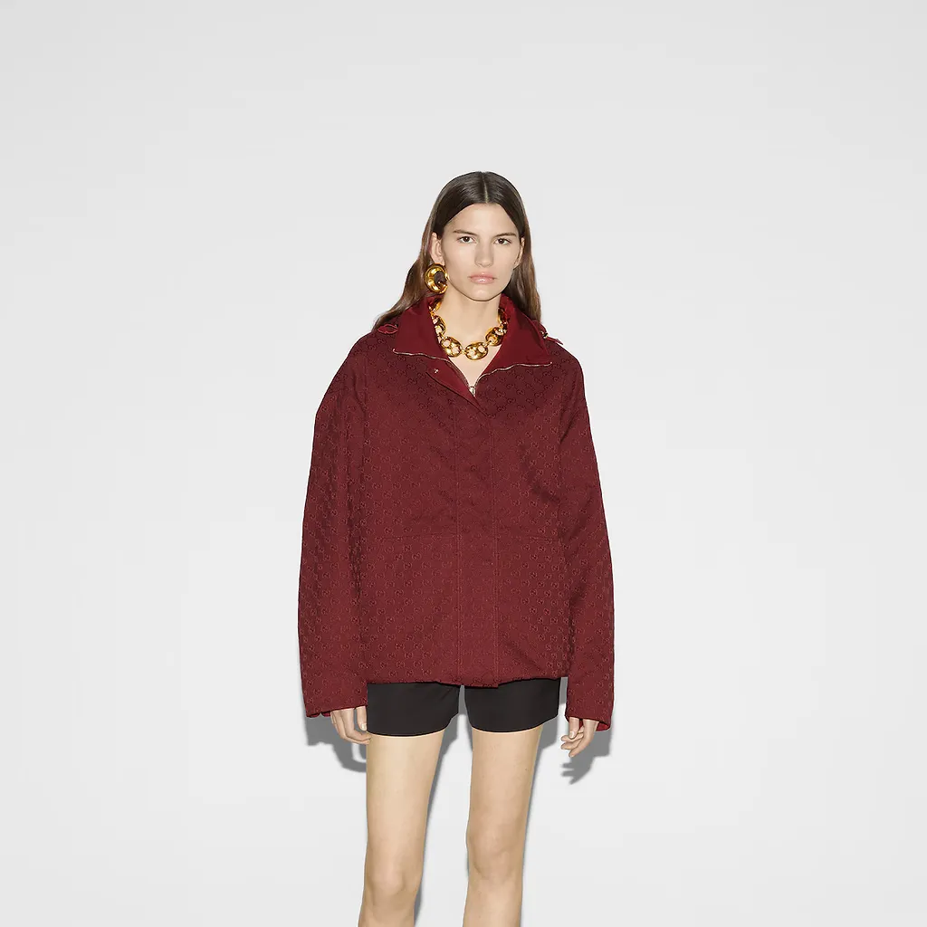 Reversible Gg Canvas Jacket