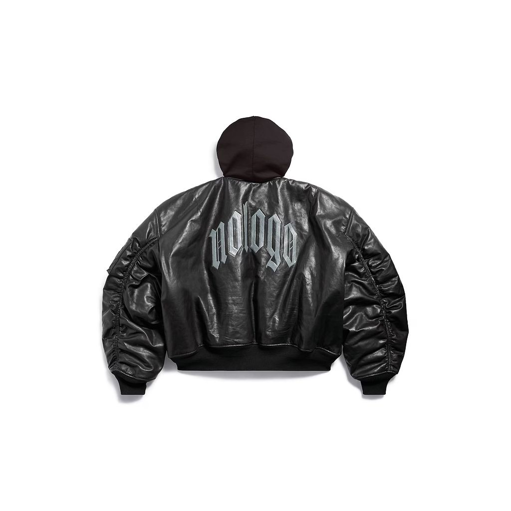 Nologo Hooded Bomber