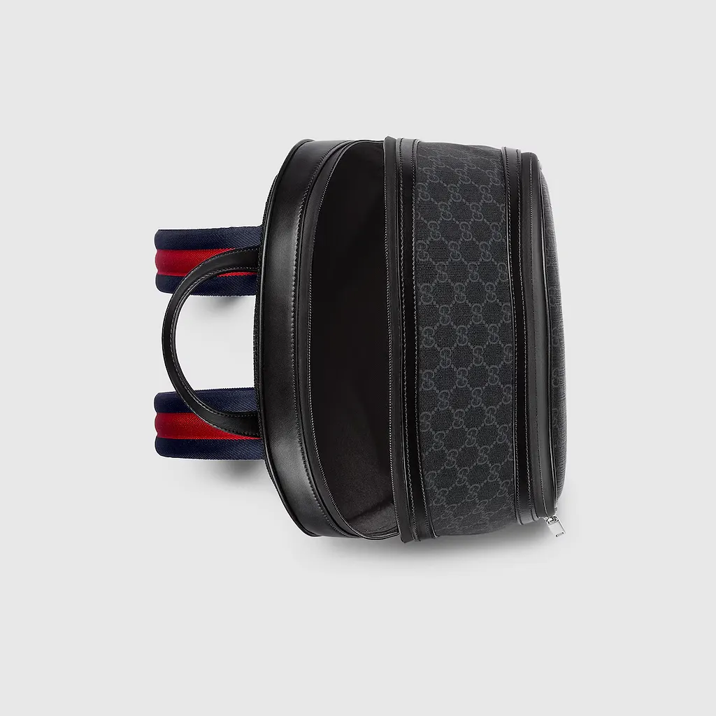 Gg Black Medium Backpack