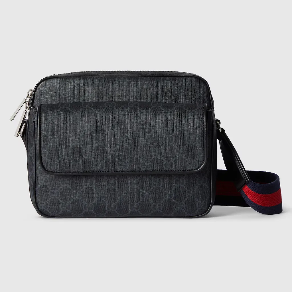 Gg Black Small Crossbody Bag