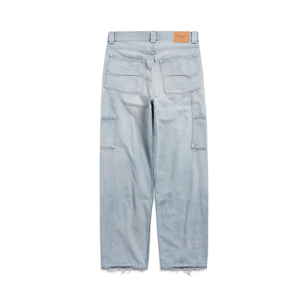 Ripped Off Loose Fit Pants