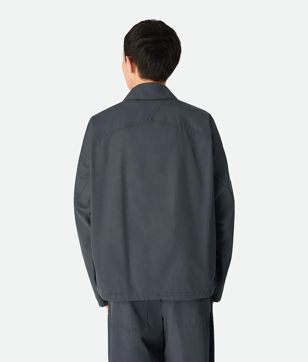 Resinated Cotton Blouson