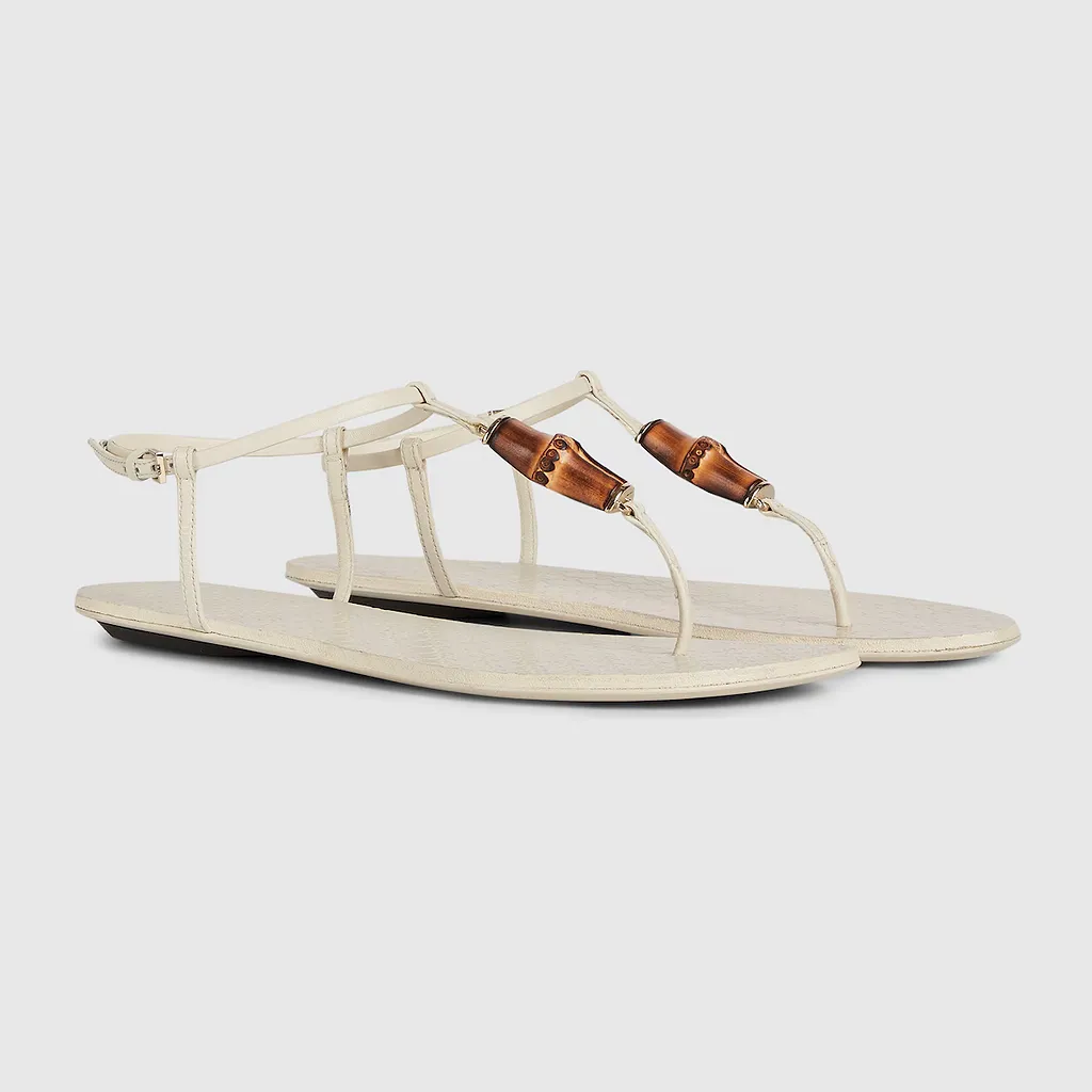 Thong Sandal With Bamboo