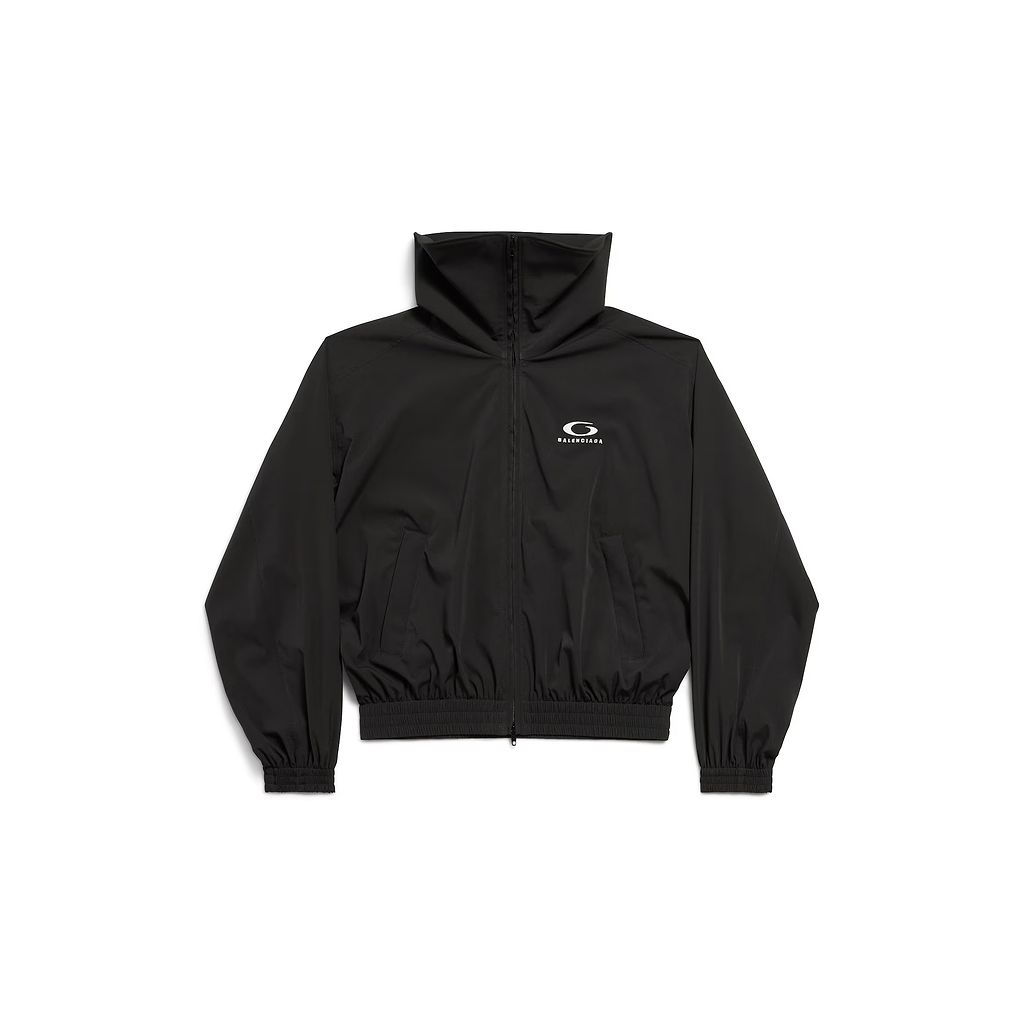High Collar Tracksuit Jacket
