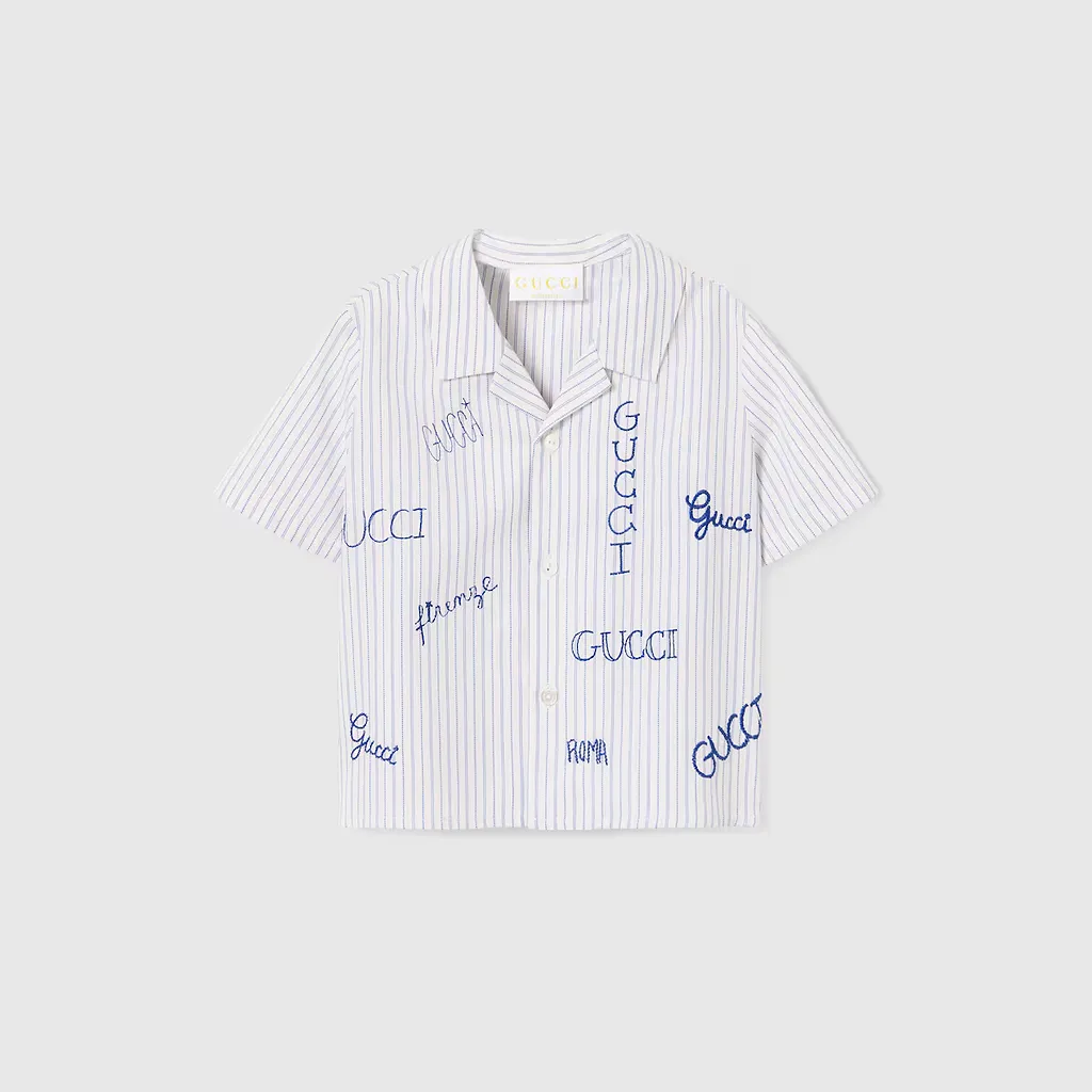 Baby Embroidered Muslin Shirt