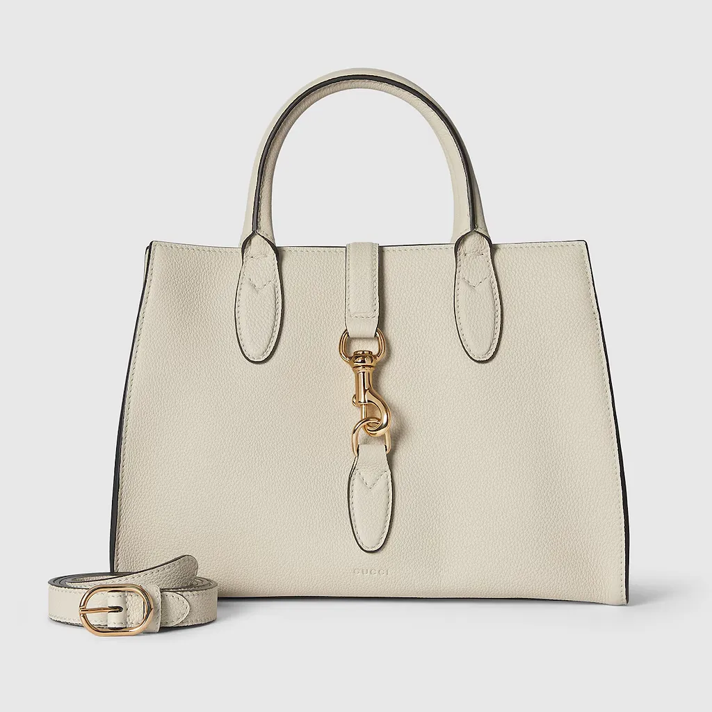 Medium Tote Bag With Hook Closure