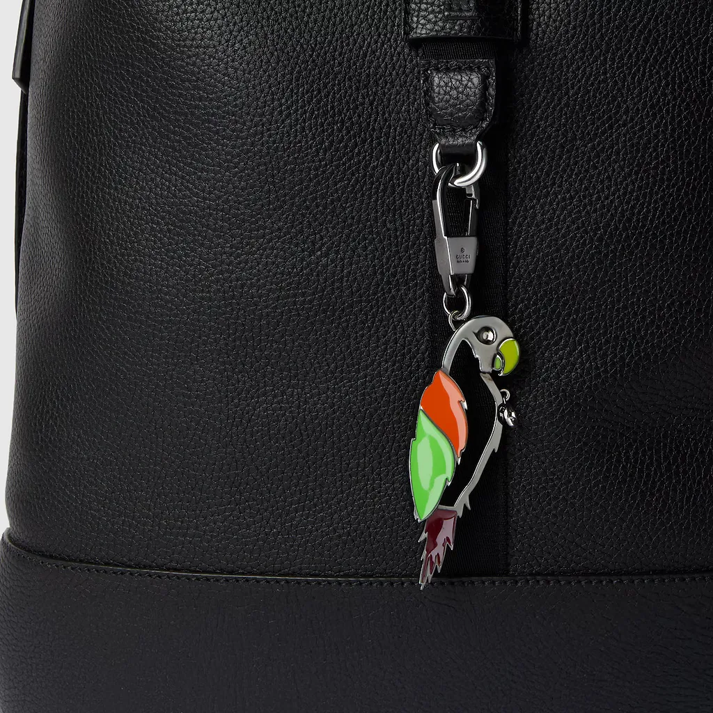 Parrot Keychain With Interlocking G
