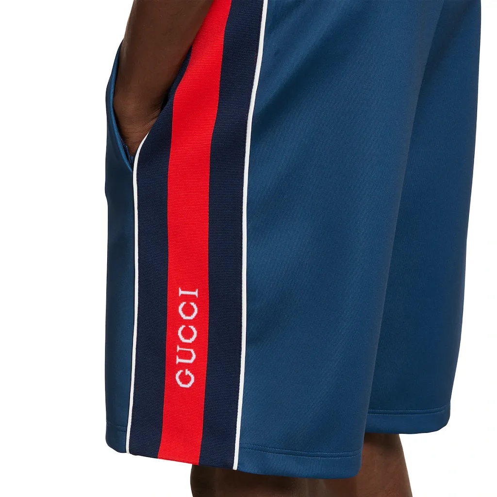 Neoprene Shorts With Web
