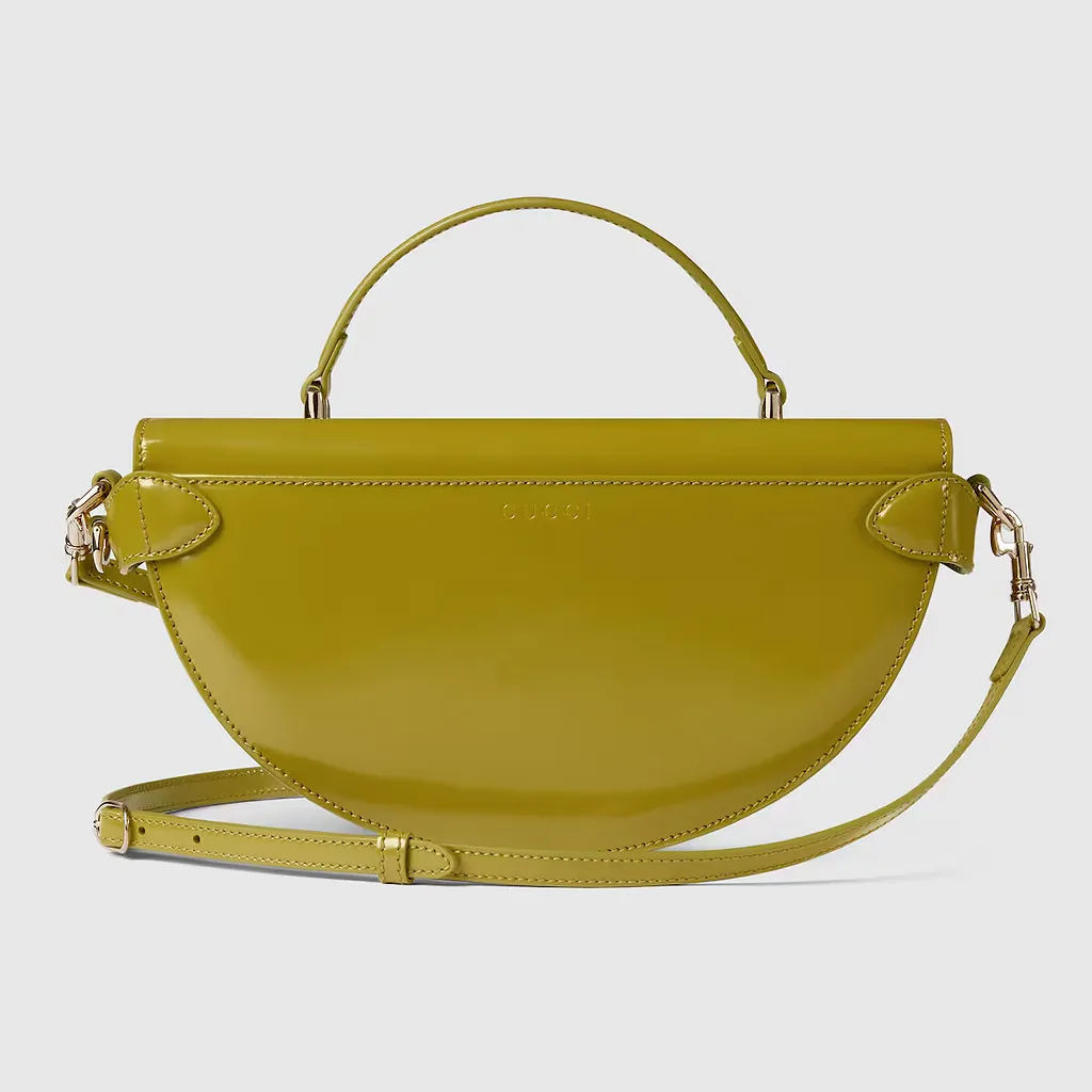 Small Half-Moon Top Handle Bag