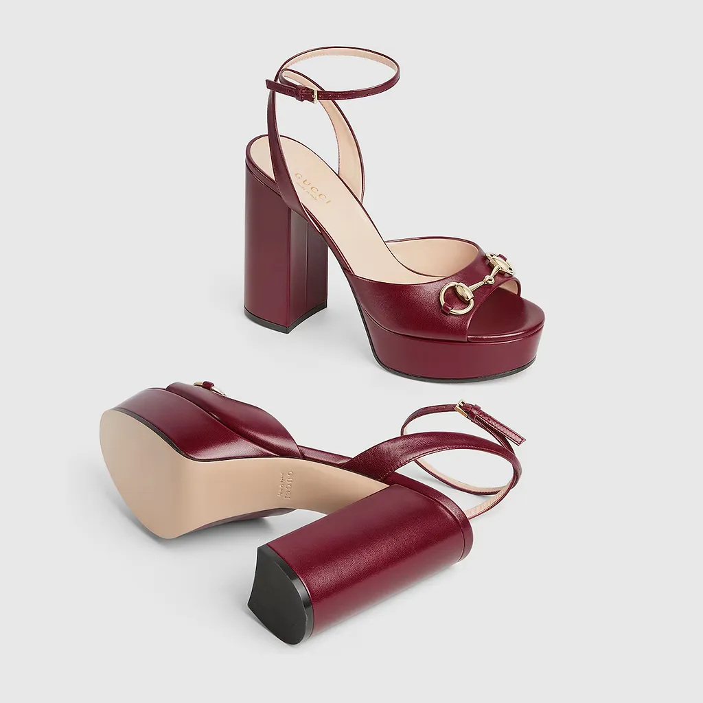 Horsebit Platform Sandal
