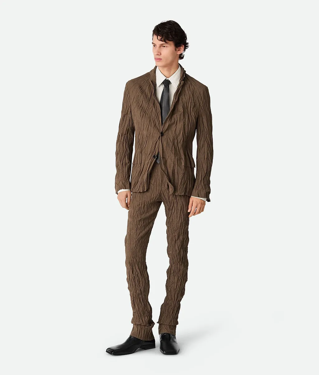 Crushed Wool Jacket