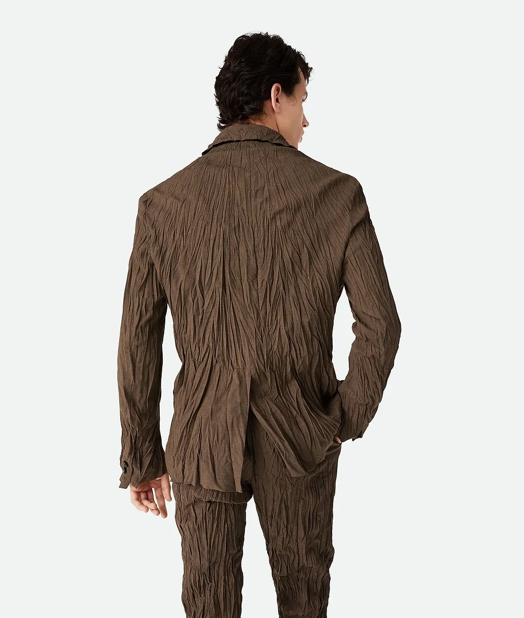Crushed Wool Jacket