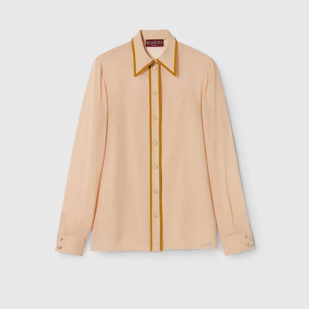 Light Silk Georgette Shirt