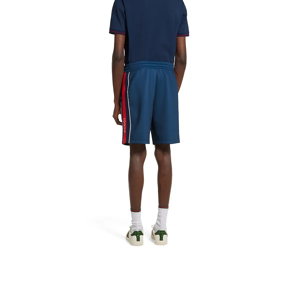 Neoprene Shorts With Web