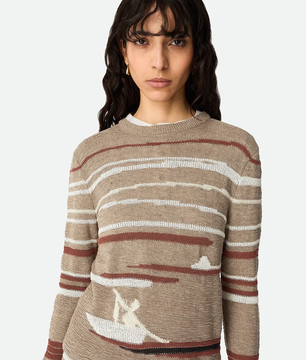 Linen And Cotton Sweater