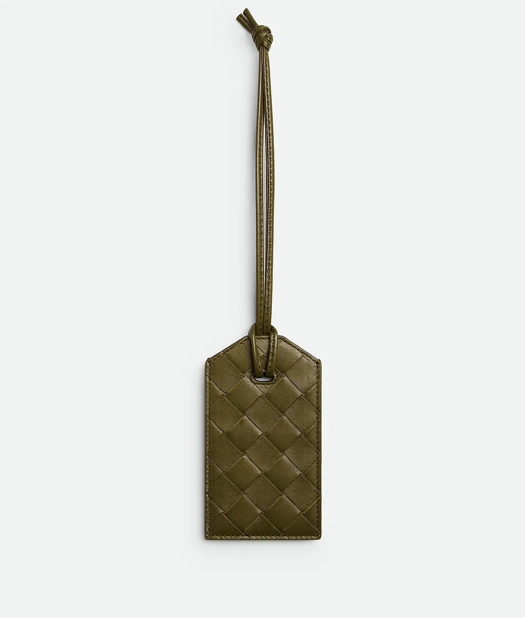 Intrecciato Tag Holder
