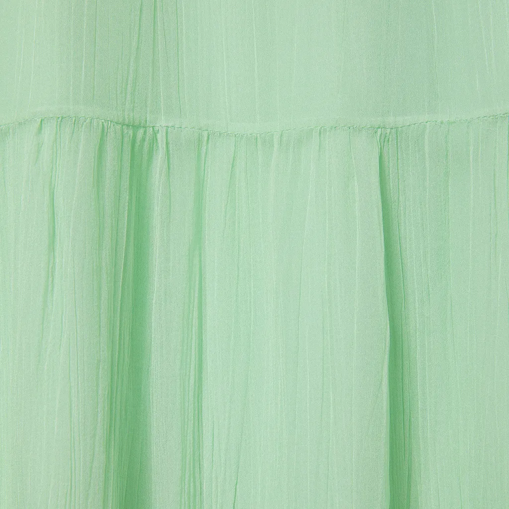 Silk Chiffon Creponne Skirt