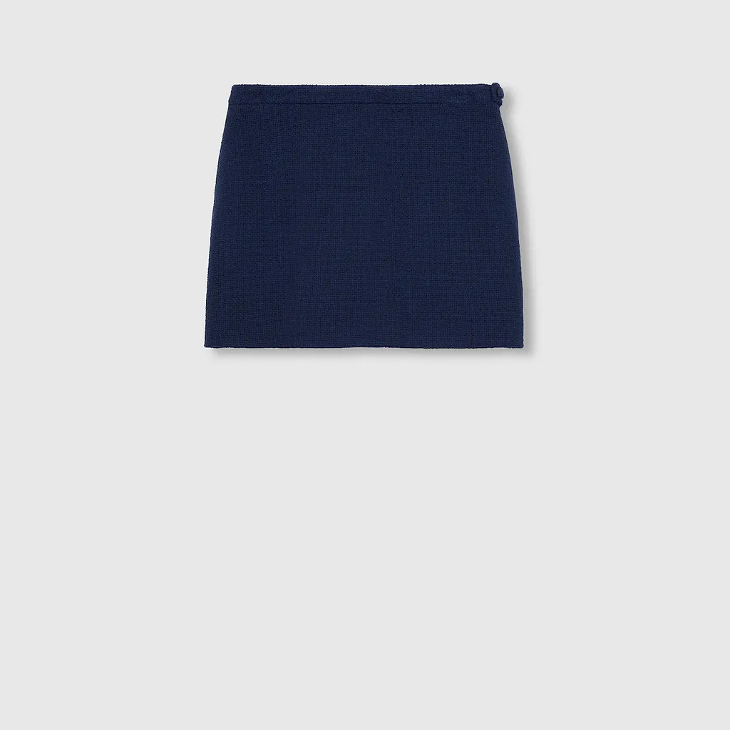 Cotton Tweed Skirt