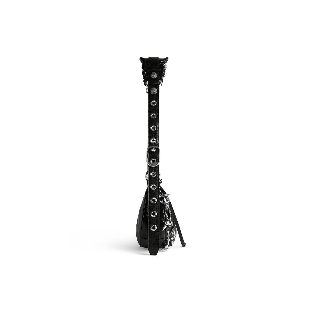 Le Cagole Xs Shoulder Bag With Spiked Piercings