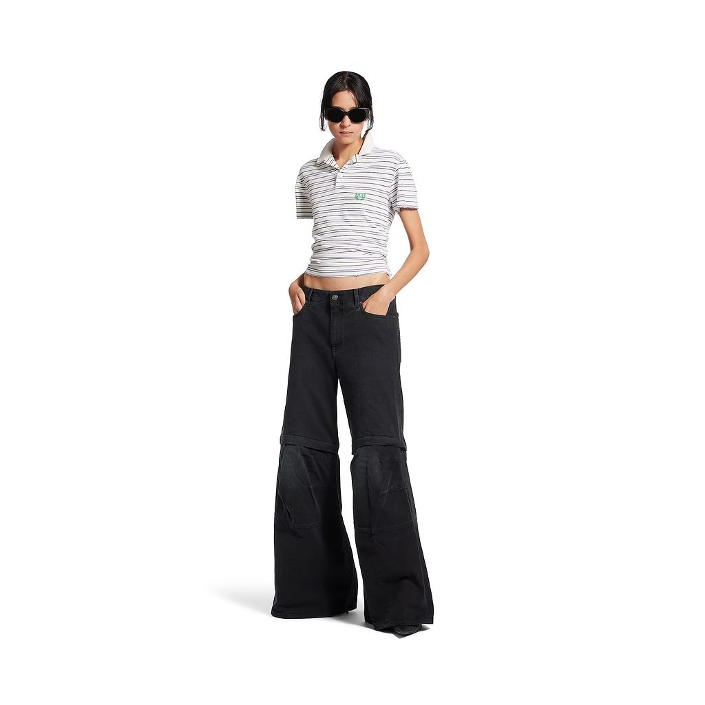 Flared Cargo Pants