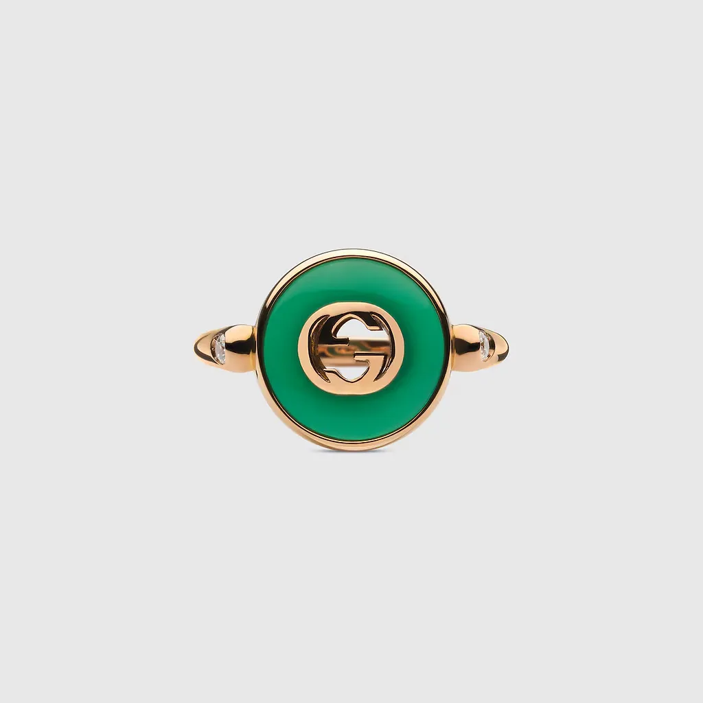 Gucci Interlocking 18K Ring