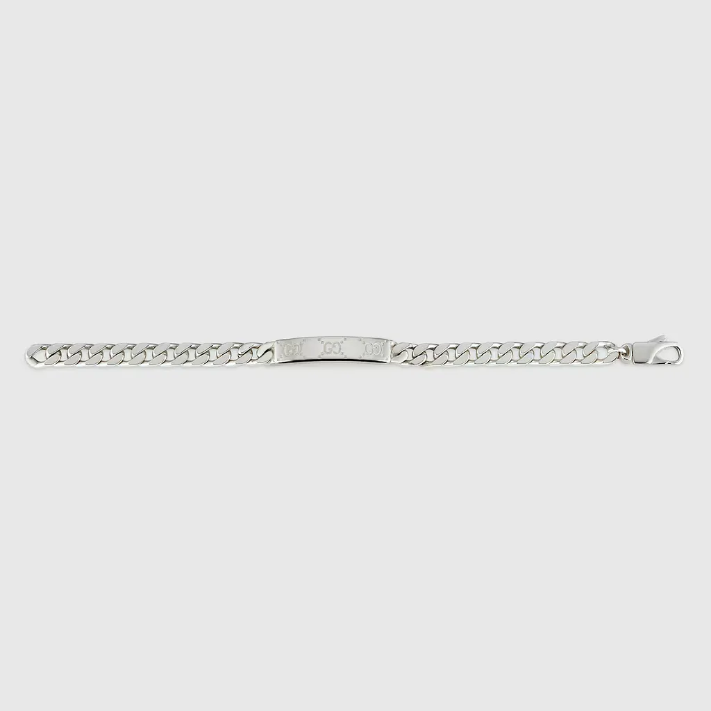 Gucci Signature Bracelet With Gg Tag