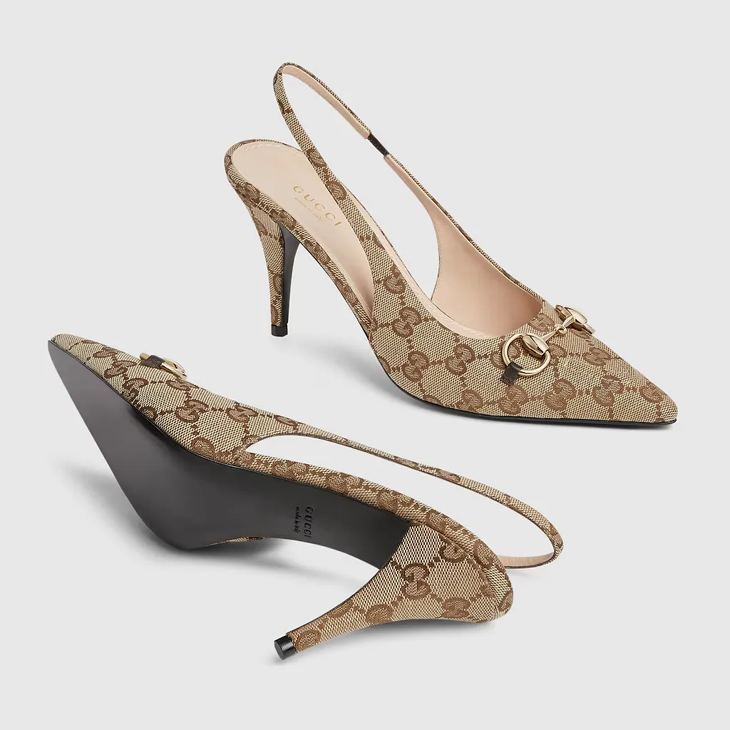 Slingback Pump With Horsebit
