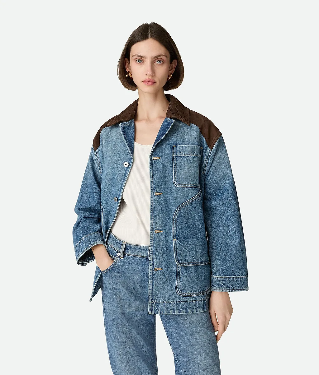 Vintage Indigo Denim Jacket