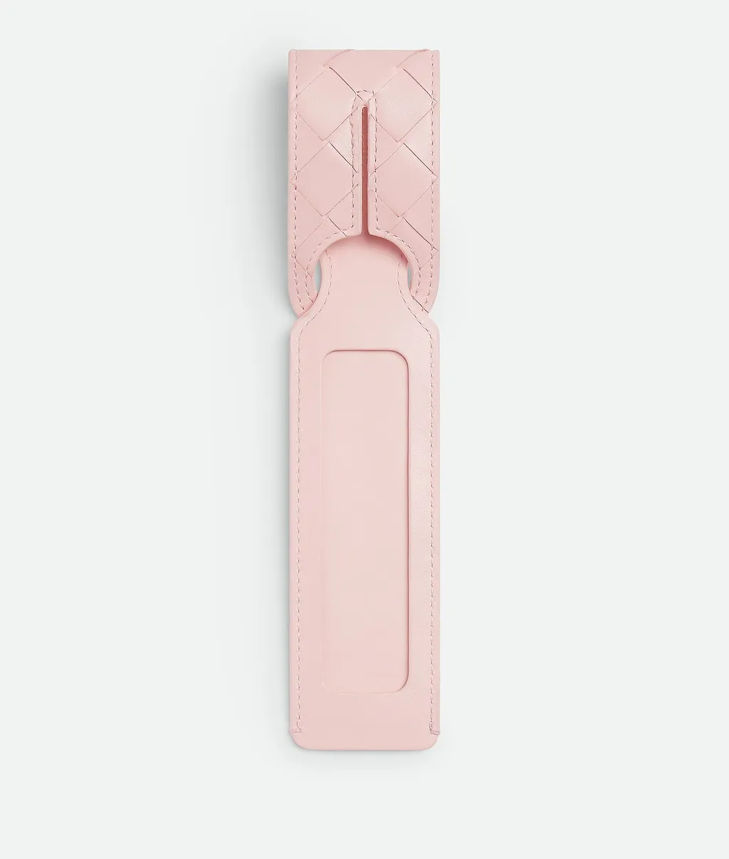 Intrecciato Long Tag Holder