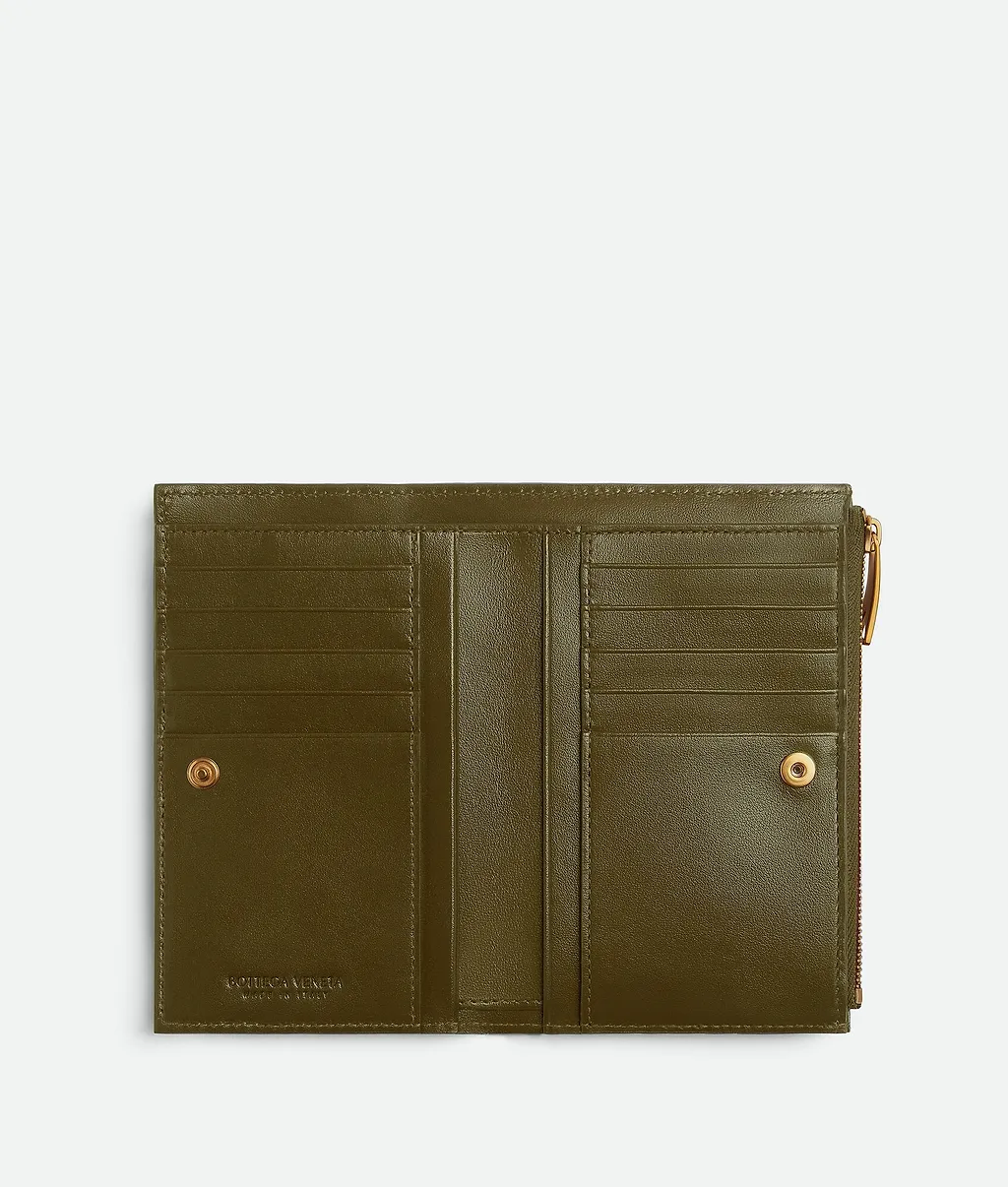 Intrecciato Medium Bi-Fold Wallet