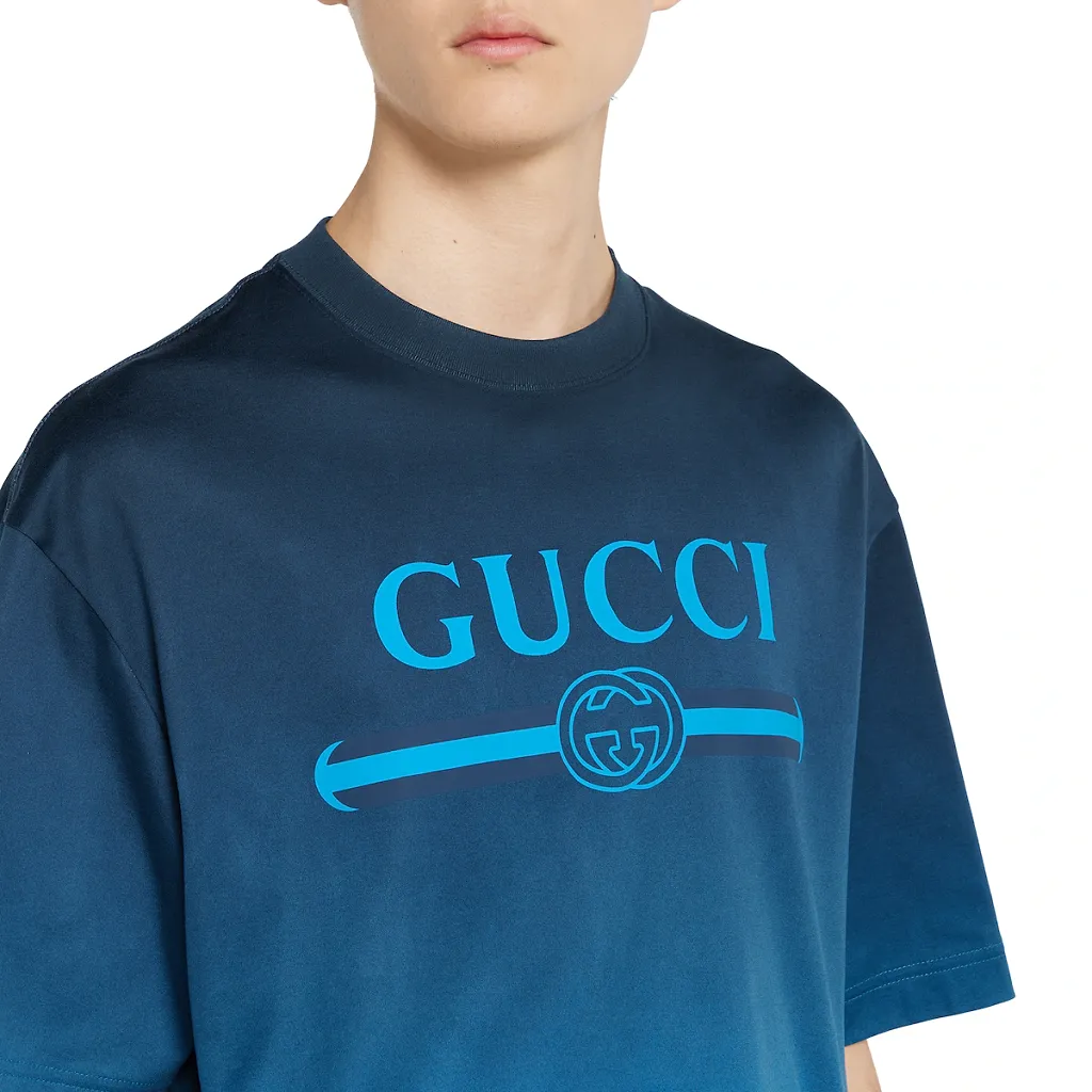 Technical Cotton Jersey T-Shirt With Print