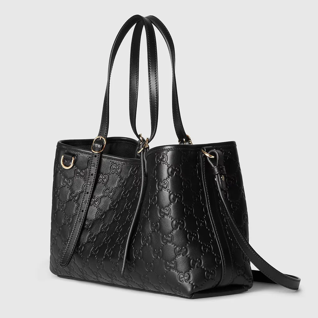 Gg Emblem Medium Tote Bag
