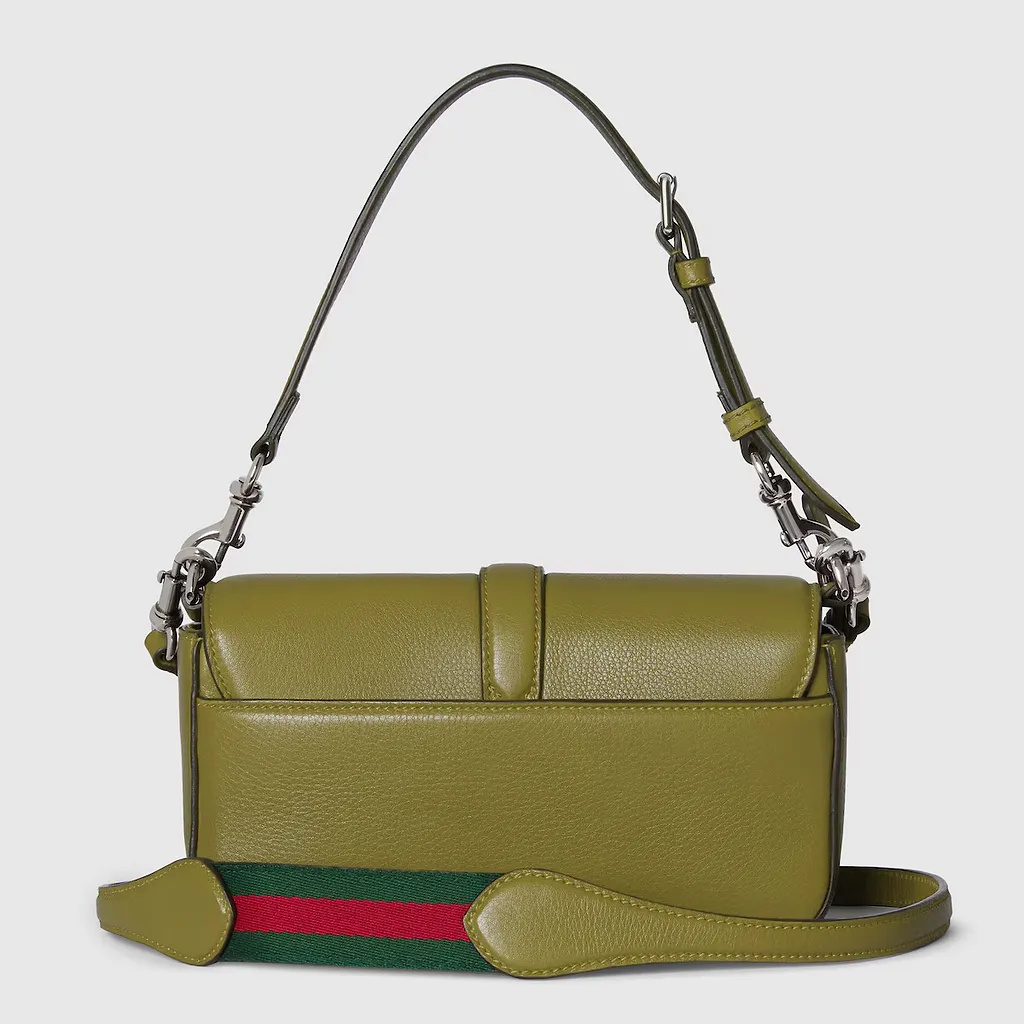 Small Crossbody Bag With Hook Closure
