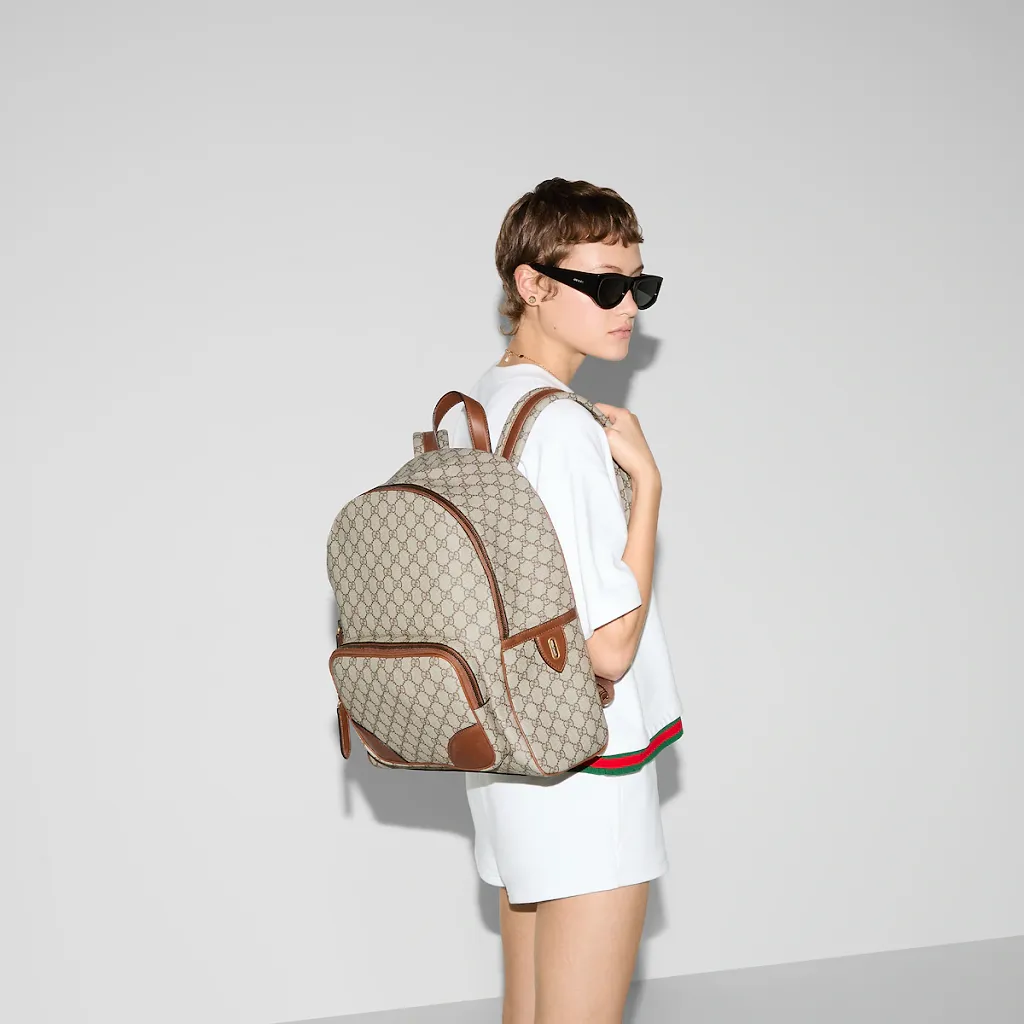 Gg Emblem Medium Backpack