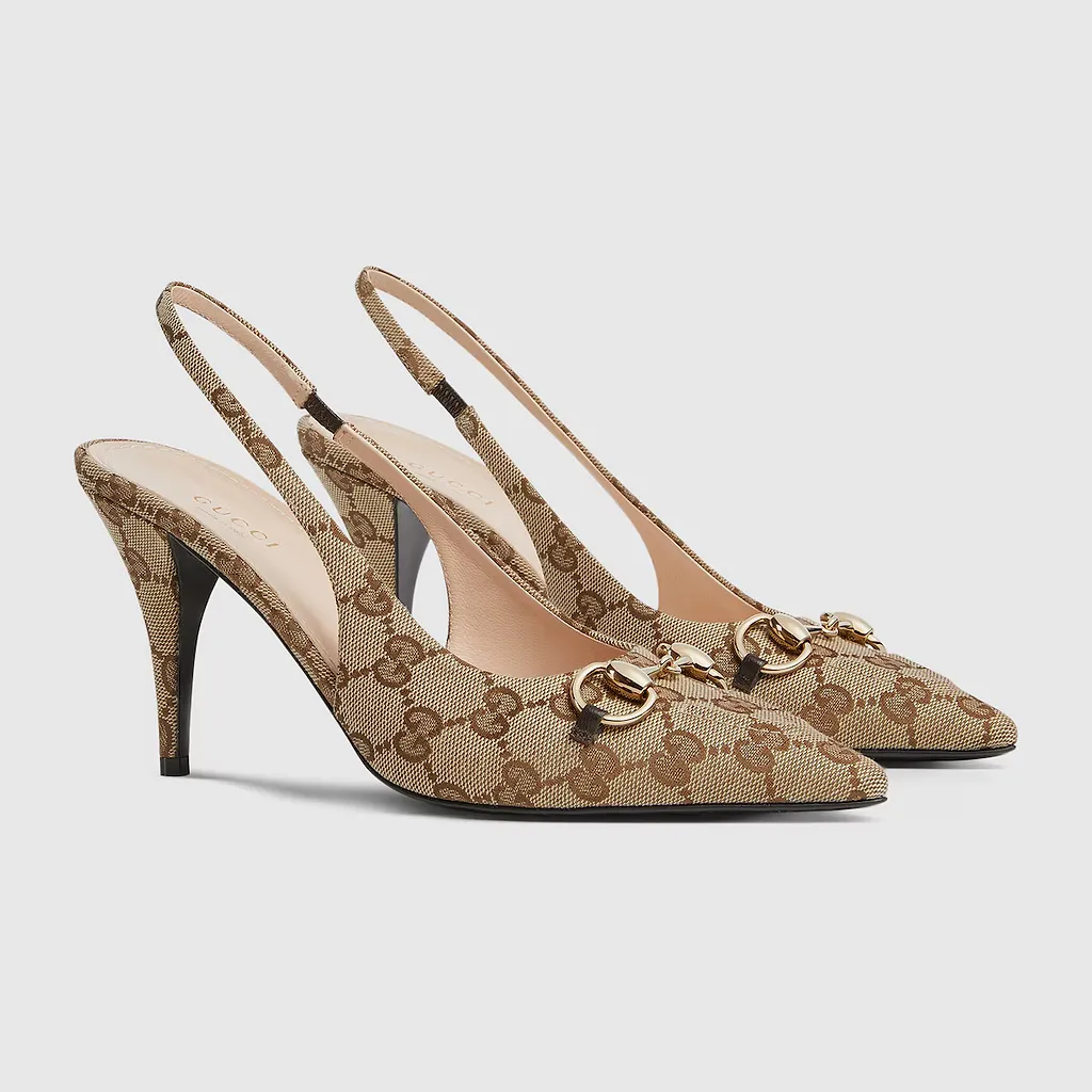 Slingback Pump With Horsebit