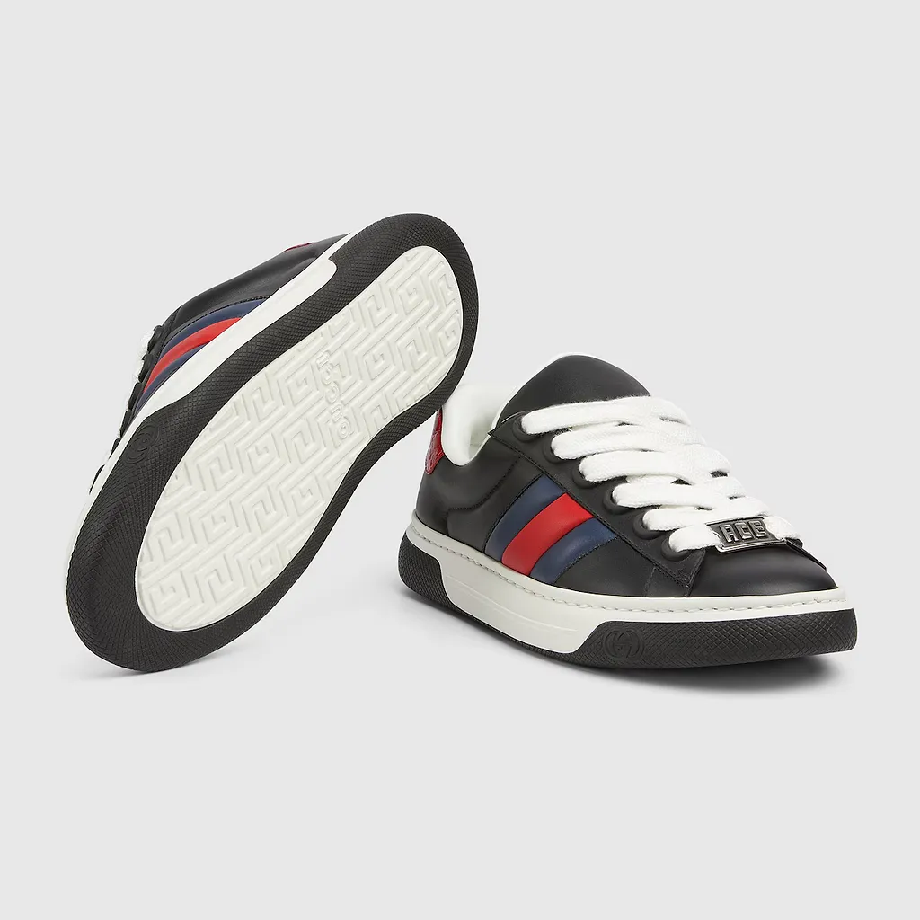 Gucci Ace Trainer With Web
