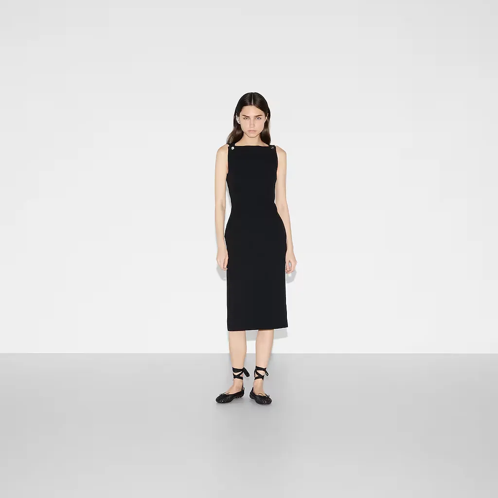Cotton CrÊPe Dress